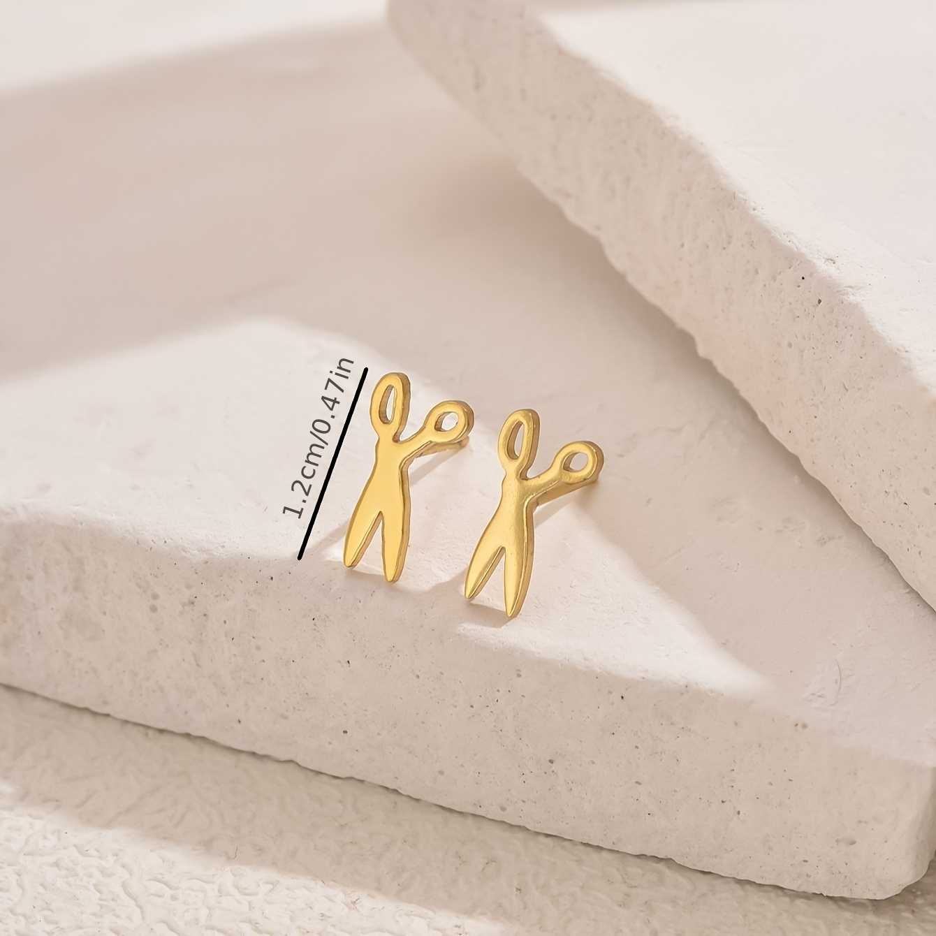 Scissors Studs thumbnail 2