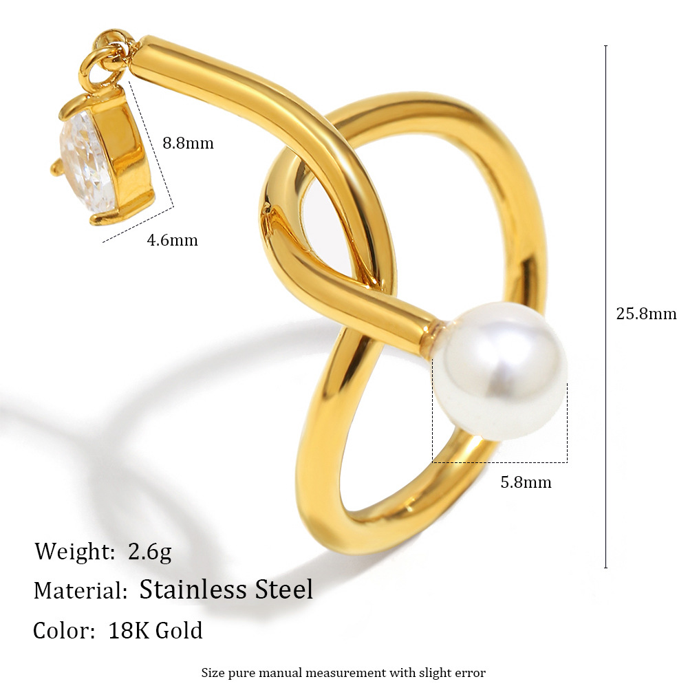 Knotted Tassel Open Ring thumbnail 3