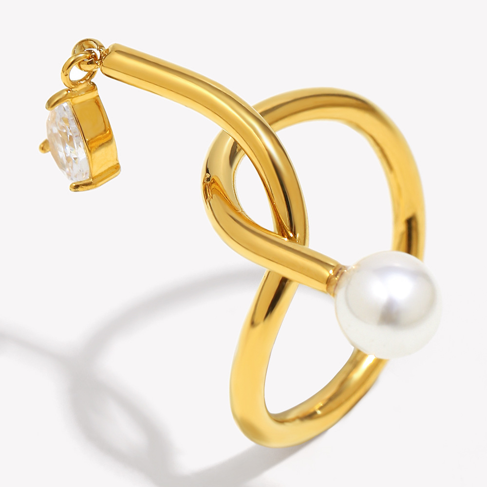 Knotted Tassel Open Ring thumbnail 7