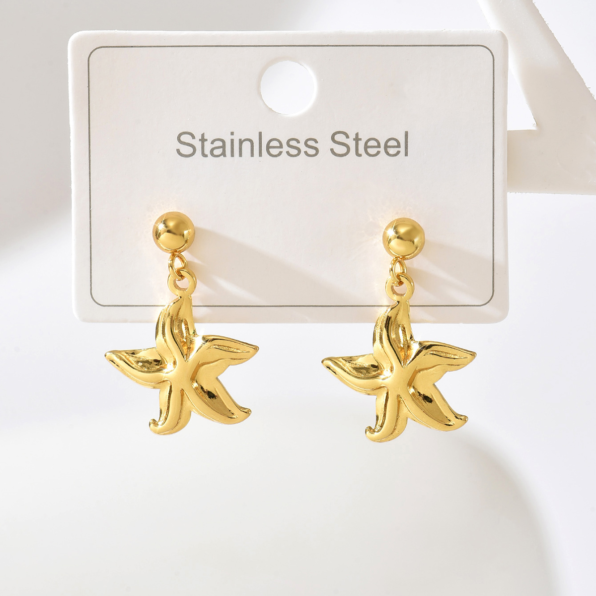 Starfish Drop Earrings